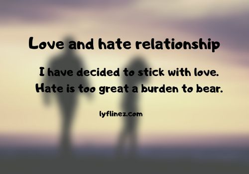 Love Hate Relationship-8 clear signs of love hate relationship